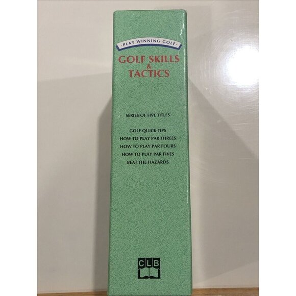 Play Winning Golf - Golf Skills and Tactics Box Set 5 Hardcover Books Like New - Picture 4 of 5